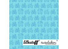 Bio Baumwolle Lillestoff - Susalabim MöööpMöööp mini blau